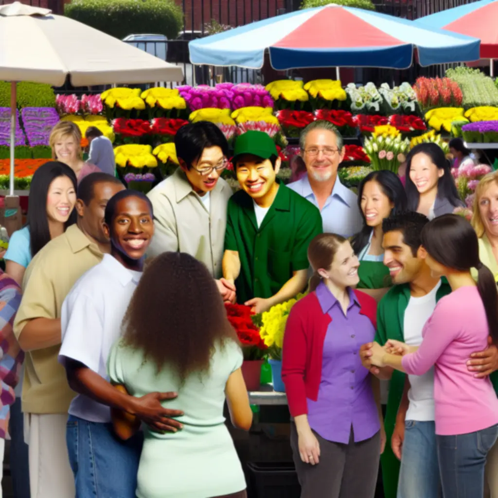 FloraVentoNL ondersteunt een lokaal evenement met bloemrijke decoraties