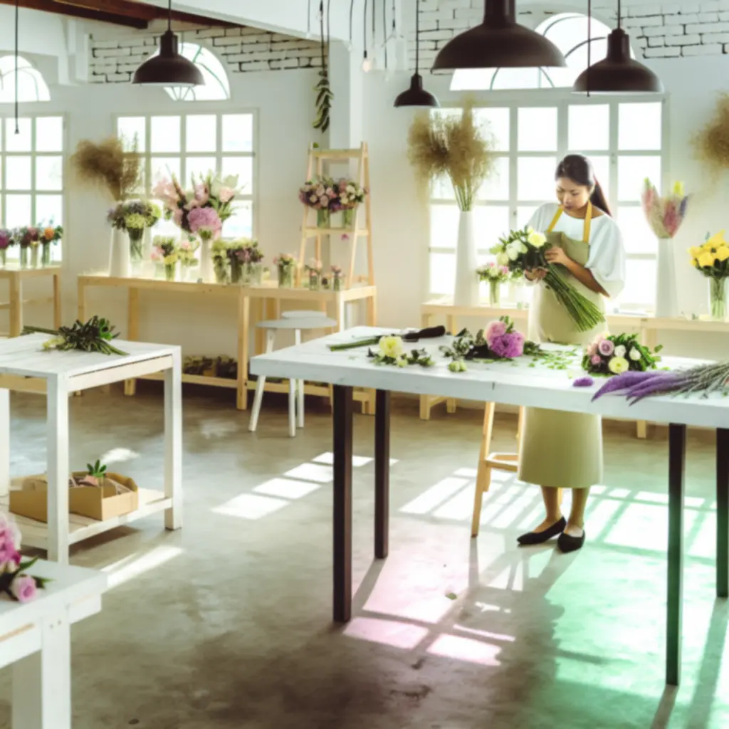 Lichte en creatieve bloemstudio van FloraVentoNL